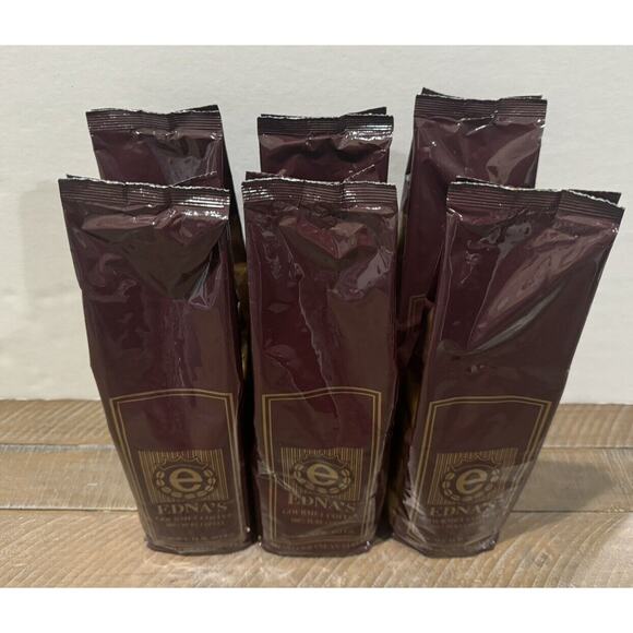Edna's Regular Turkish Armenian Mediterranean Style Coffee - 1 LB 16oz - 6 Bags - Picture 3 of 6
